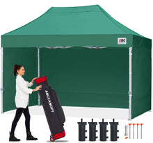 10x10 Commercial Pop Up Canopy Tent with Sidewalls