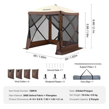 12x12 Pop Up Gazebo Tent with Privacy Panels