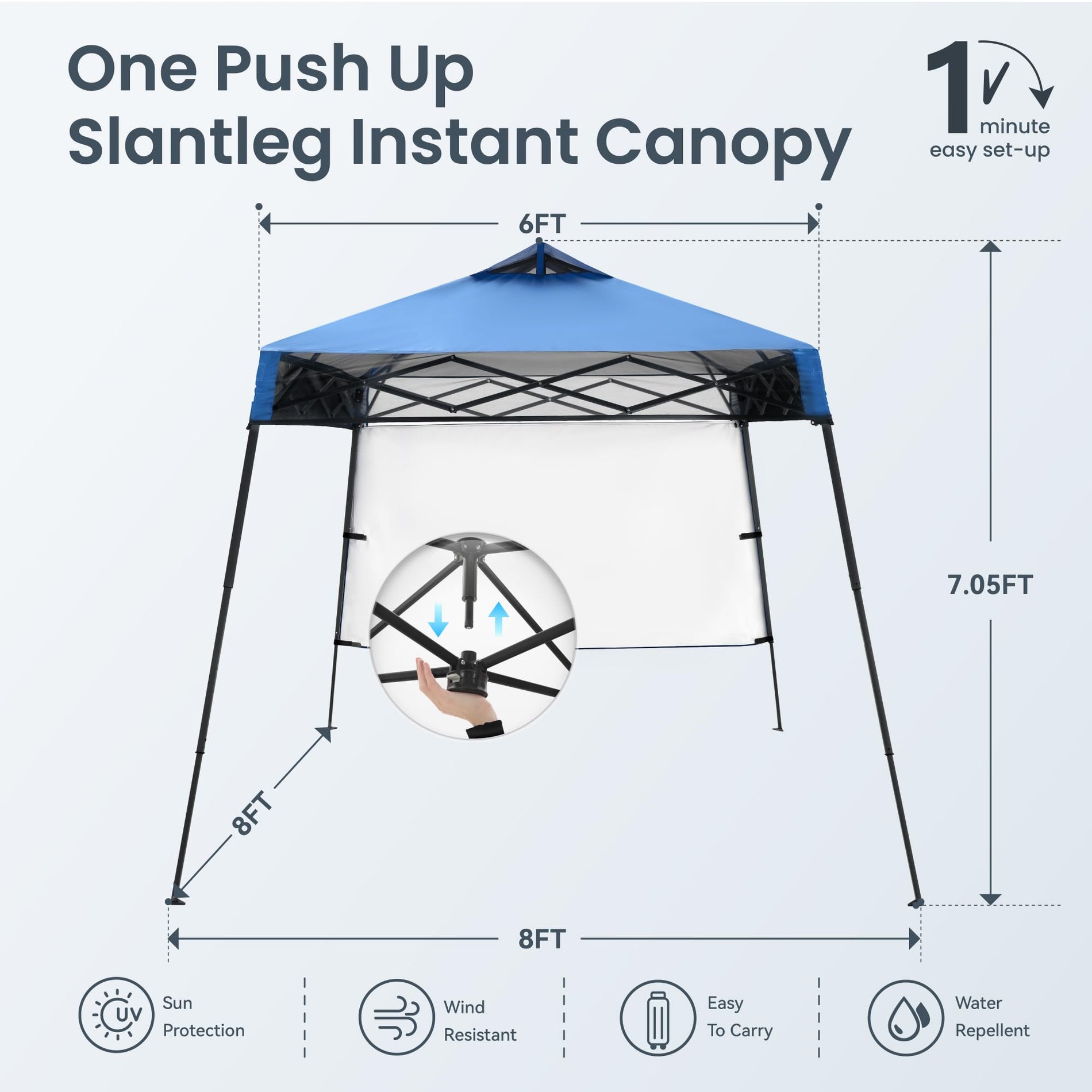 13x13 Easy Setup Canopy Gazebo