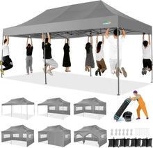 10x10 / 10x20 Pop Up Canopy Tent with Sidewalls