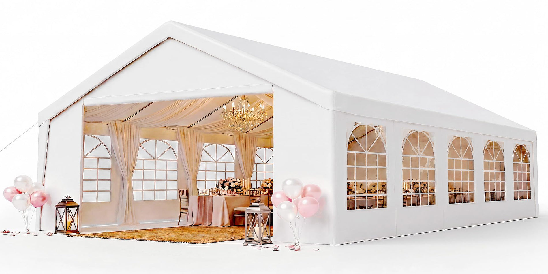 Waterproof Event Canopy Tent with Sidewalls