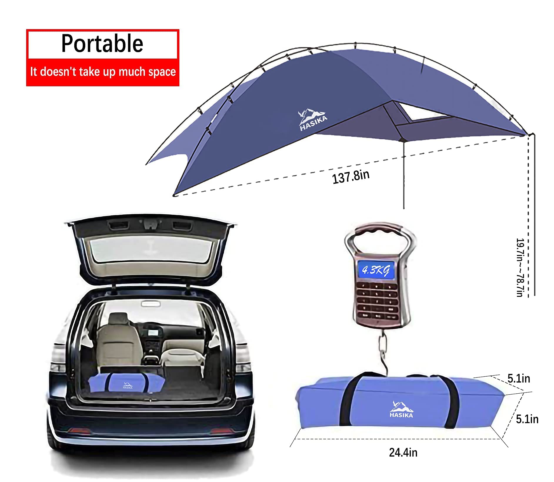 Truck Bed SUV Overlanding Awning Canopy