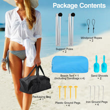 UPF 50+ Beach Shade Canopy