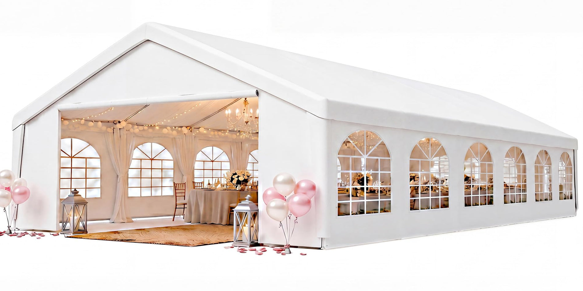Waterproof Event Canopy Tent with Sidewalls