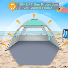 3-10 Person Beach Sun Shelter Tent