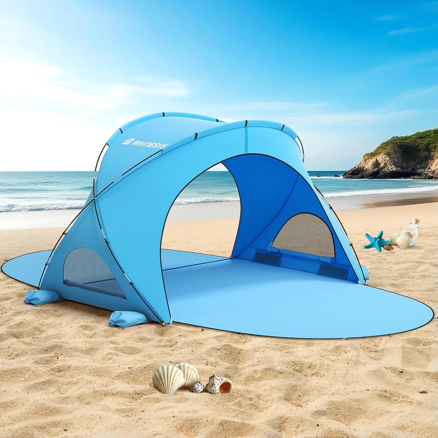 UPF 50+ Beach Sun Shelter Tent