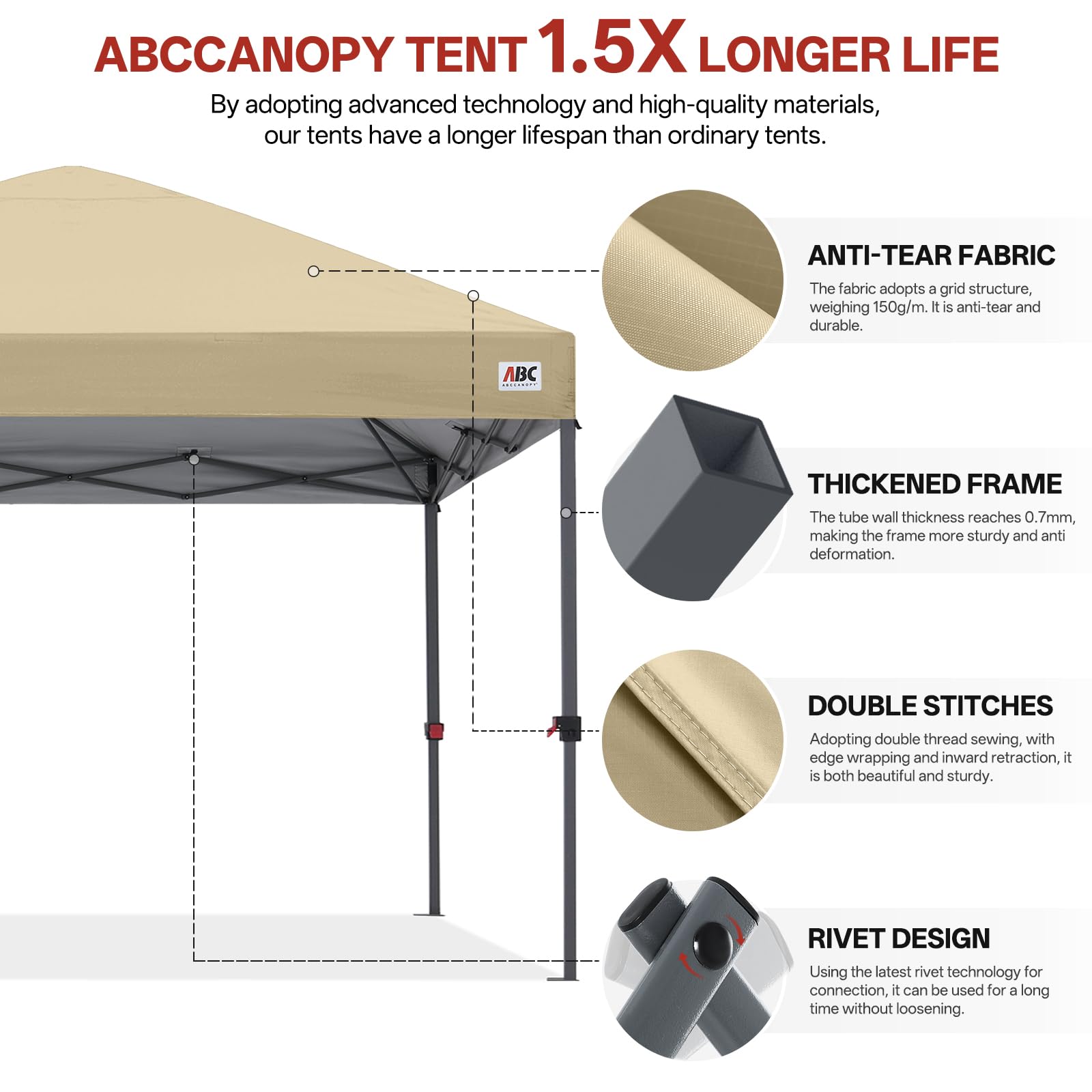 Heavy Duty Pop Up Canopy Tent