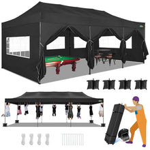 10x10 / 10x20 Pop Up Canopy Tent with Sidewalls