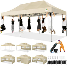 10x10 / 10x20 Pop Up Canopy Tent with Sidewalls