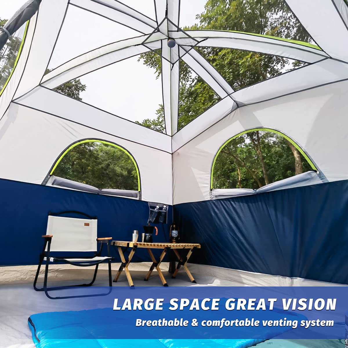 6-Person Waterproof Family Camping Tent