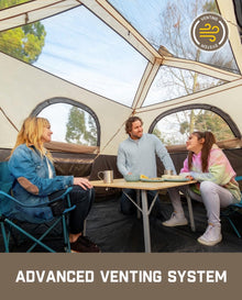 6-12 Person Instant Cabin Camping Tent