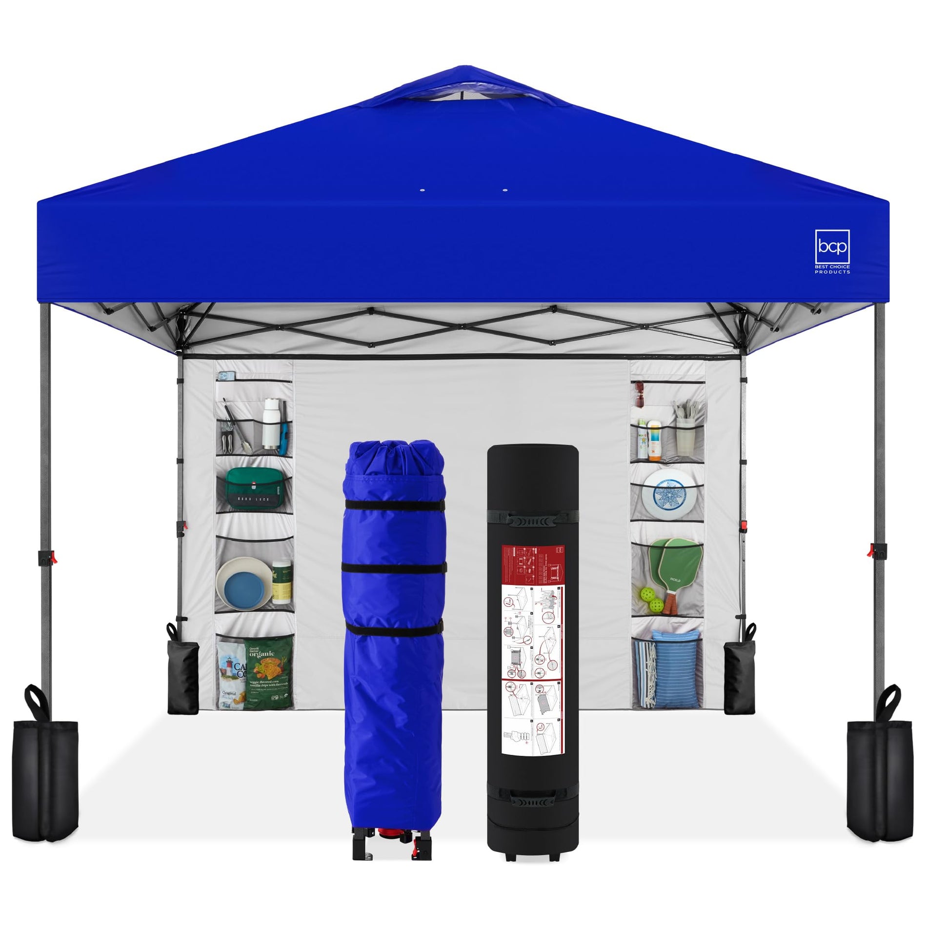 Pop Up Canopy Tent with Side Wall