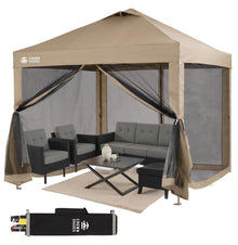 Pop Up Gazebo Canopy with Netting