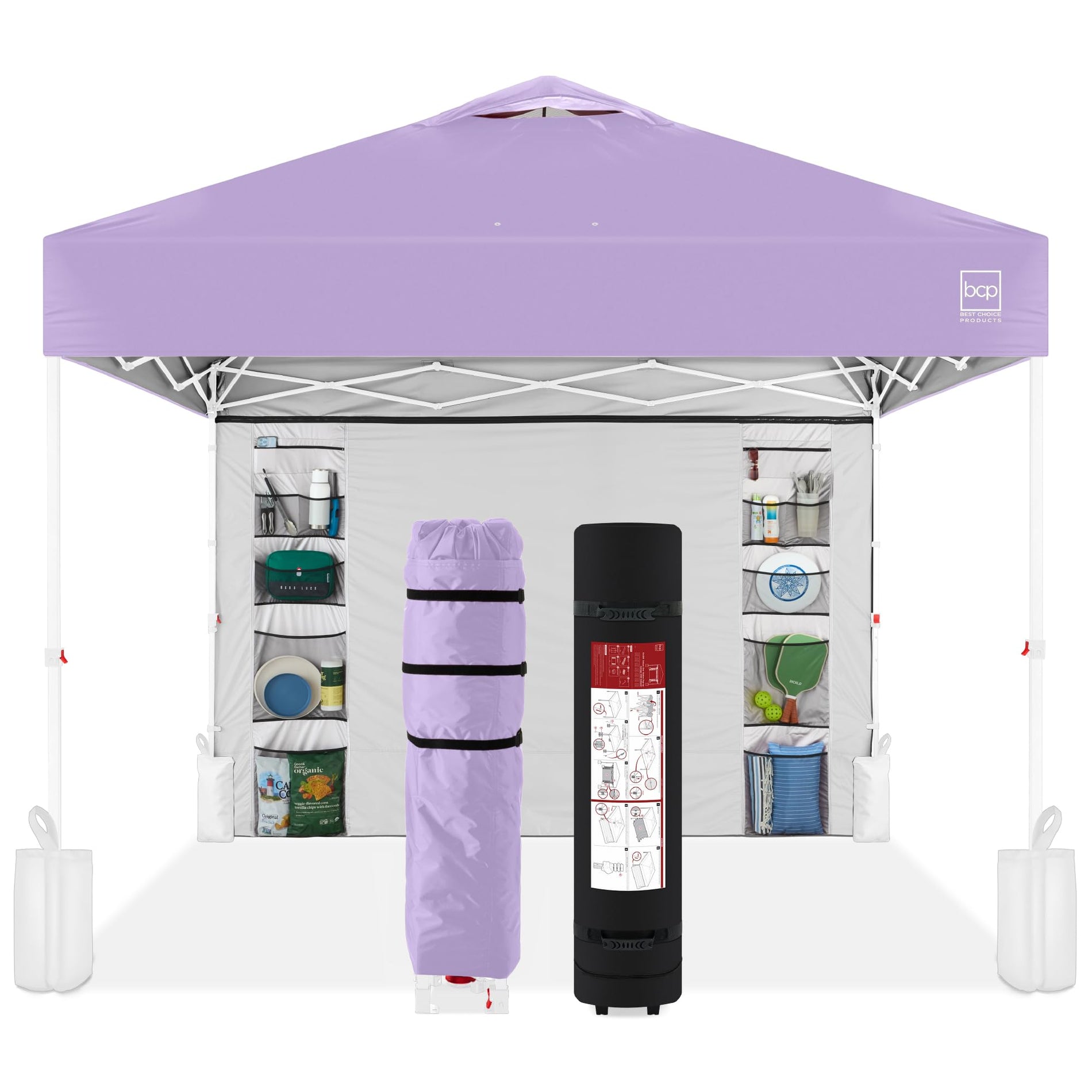 Pop Up Canopy Tent with Side Wall