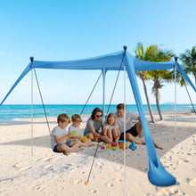 UPF 50+ Beach Canopy Sun Shade