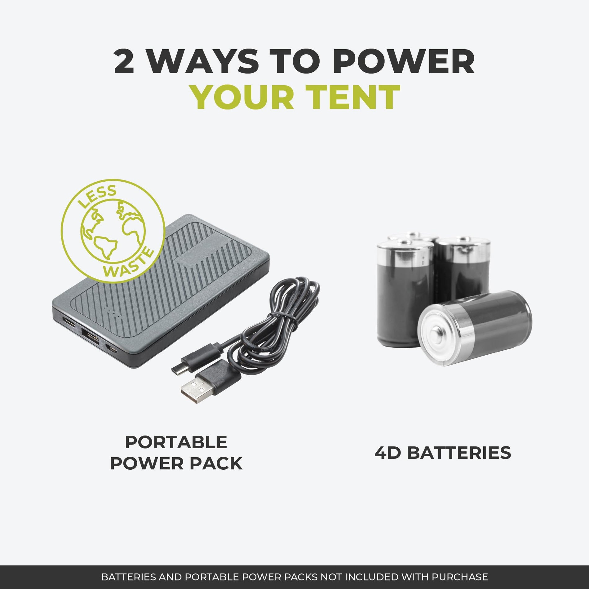 CORE Instant Cabin Tents with LED Lights | Family Multi Room Lighted Pop Up Tents for Camping | Included Storage Pockets for Camping Accessories