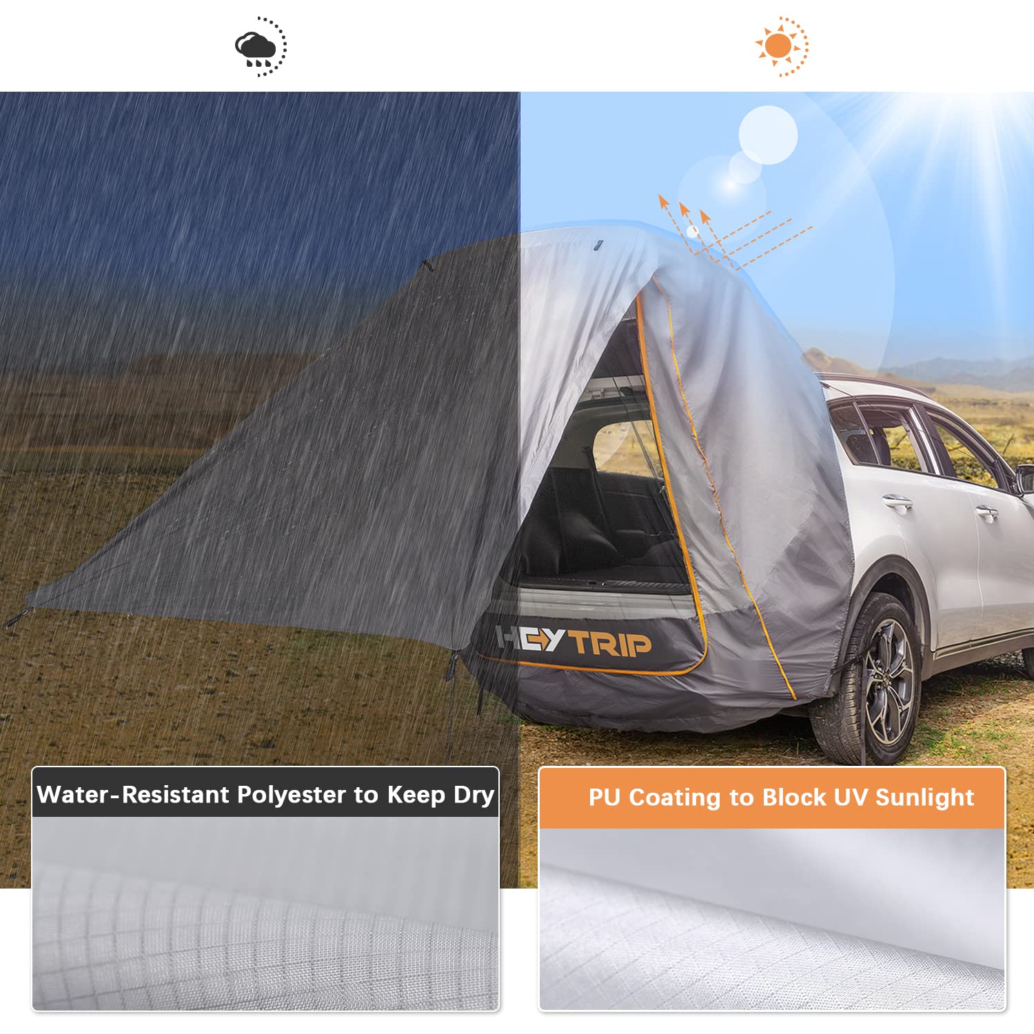 SUV Tailgate Awning Tent