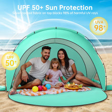 UPF 50+ Beach Sun Shelter Tent