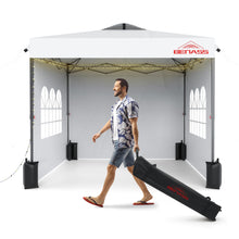 Benass 10x10 Pop Up Canopy with 3 Sidewalls