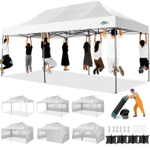 10x10 / 10x20 Pop Up Canopy Tent with Sidewalls