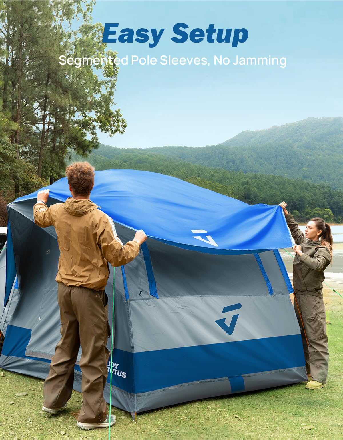 6-8 Person Waterproof SUV Camping Tent