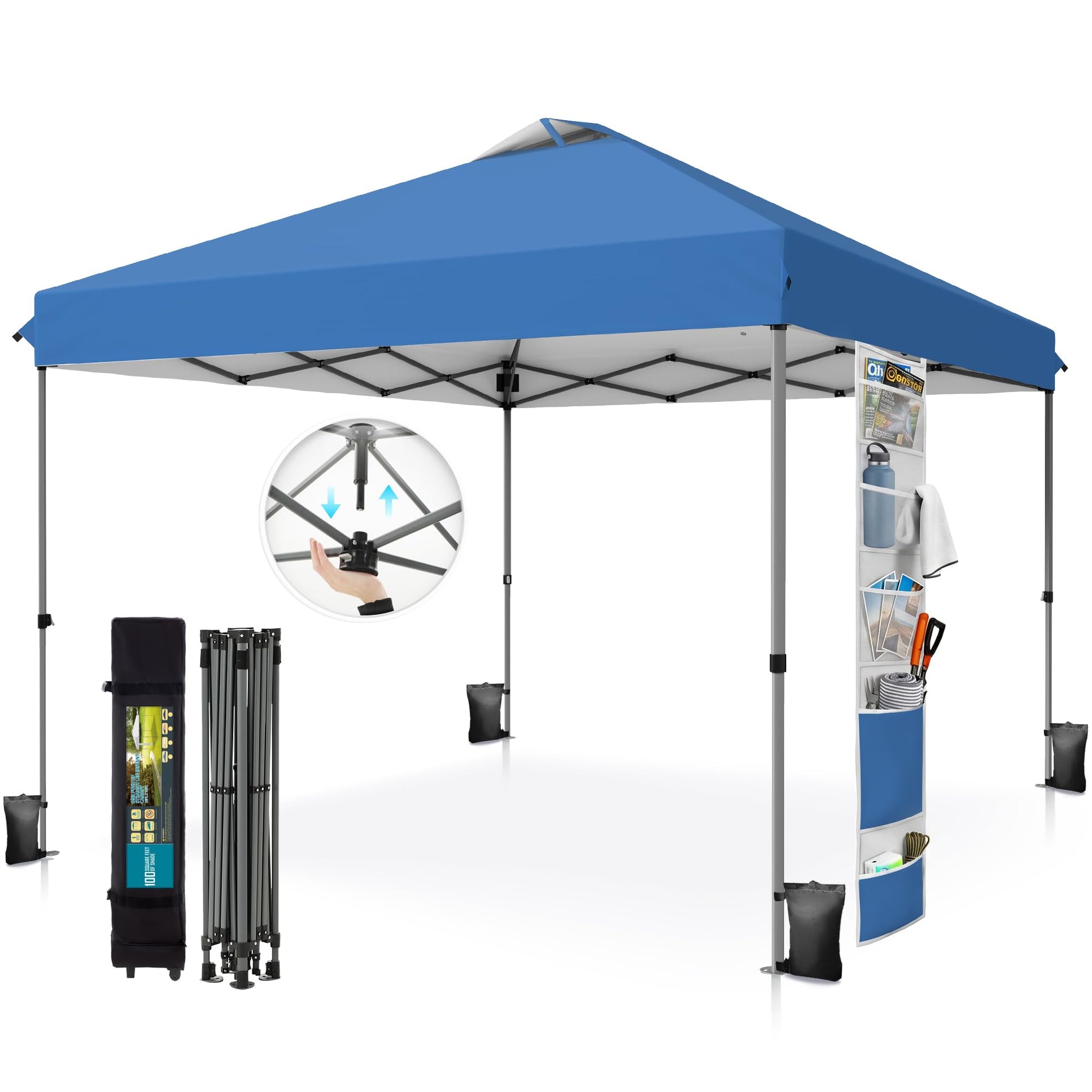 10x10 Instant Pop Up Canopy Tent