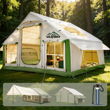 Inflatable Glamping Tent with Skylight & Stove Jack