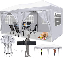 10x10 / 10x20 Pop Up Canopy Tent with Sidewalls