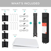 1-Person Pop Up Canopy Tent One-Push Setup