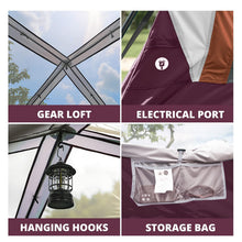 4-6 Person Instant Cabin Camping Tent Windproof