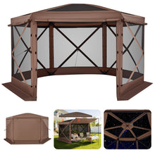 12x12 Pop Up Gazebo Tent with Privacy Panels