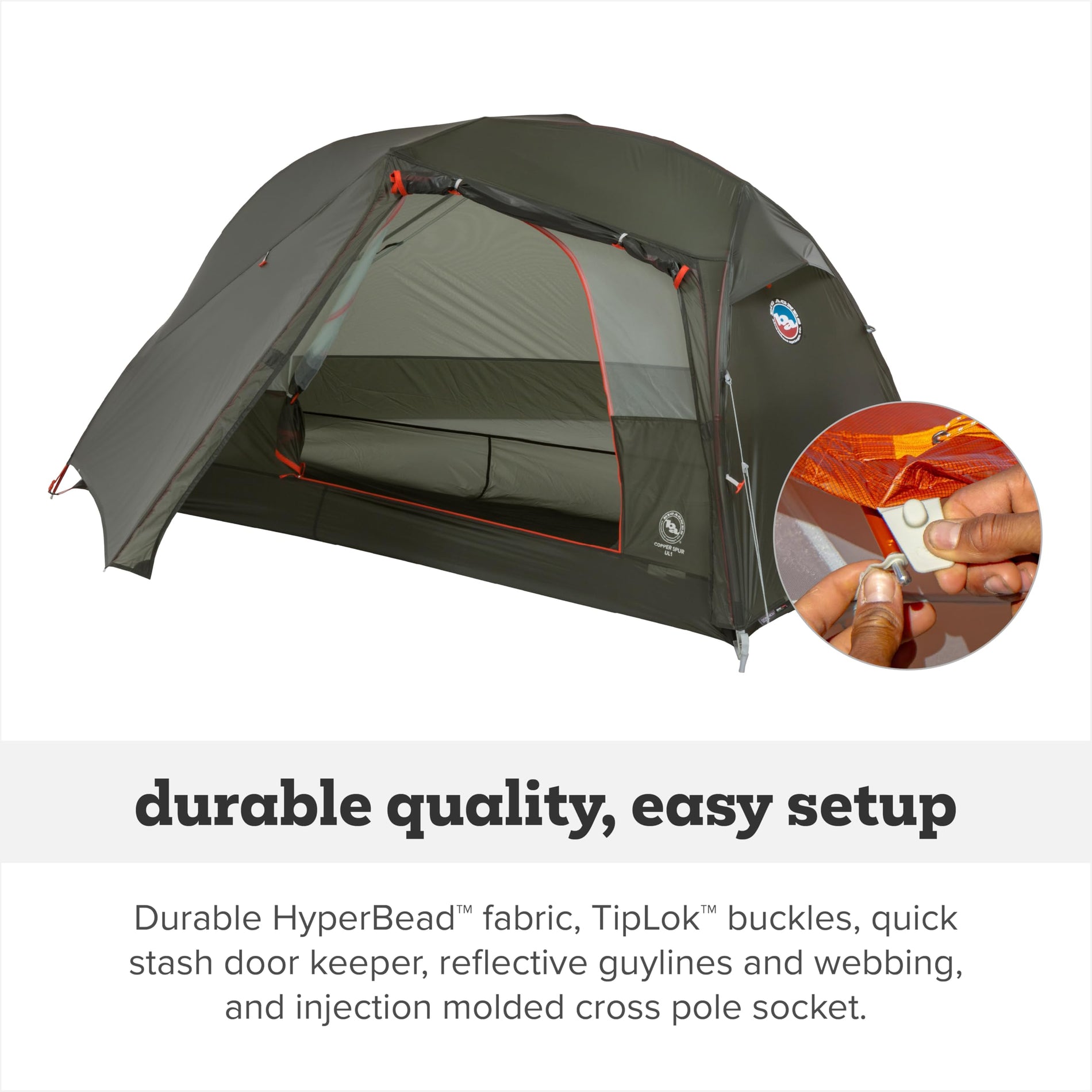 Ultralight 3-Season Backpacking Tent Waterproof