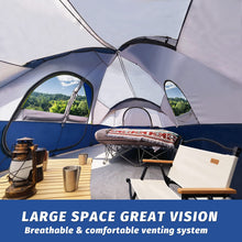 10-Person Family Camping Tent 2-Room Waterproof