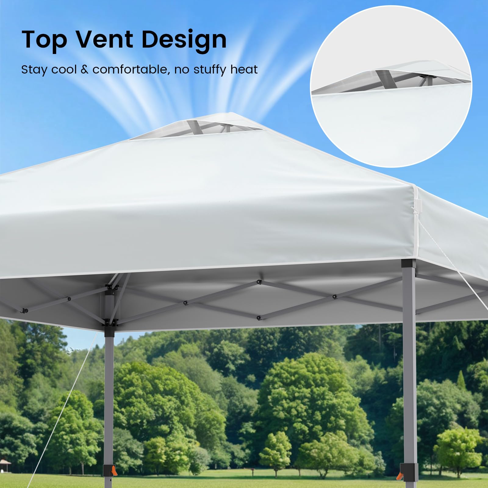 10x10 One-Push Pop Up Canopy Tent