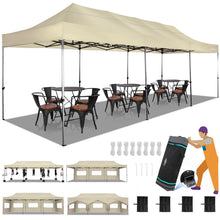 10x10 / 10x20 Pop Up Canopy Tent with Sidewalls