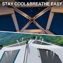 6-Person Instant Family Cabin Tent Waterproof