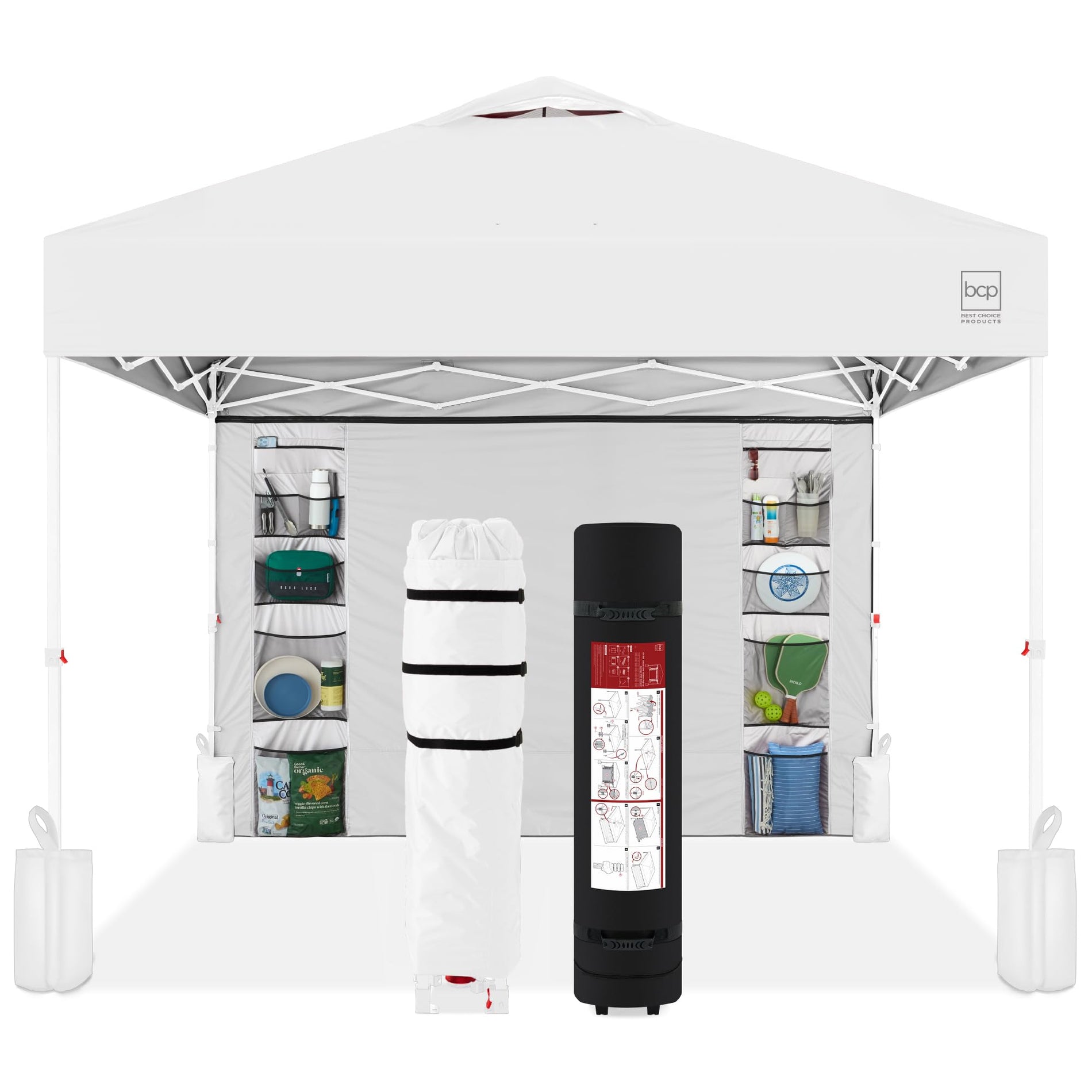 Pop Up Canopy Tent with Side Wall
