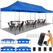 10x10 / 10x20 Pop Up Canopy Tent with Sidewalls