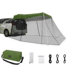 SUV Tailgate Awning Tent with Mosquito Net