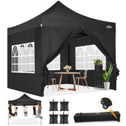 10x10 / 10x20 Pop Up Canopy Tent with Sidewalls
