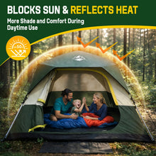 4-Person Instant Cabin Camping Tent Waterproof