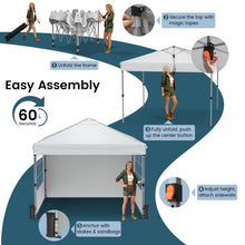 10x10 One-Push Pop Up Canopy Tent
