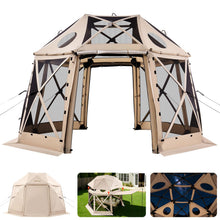 12x12 Pop Up Gazebo Tent with Privacy Panels