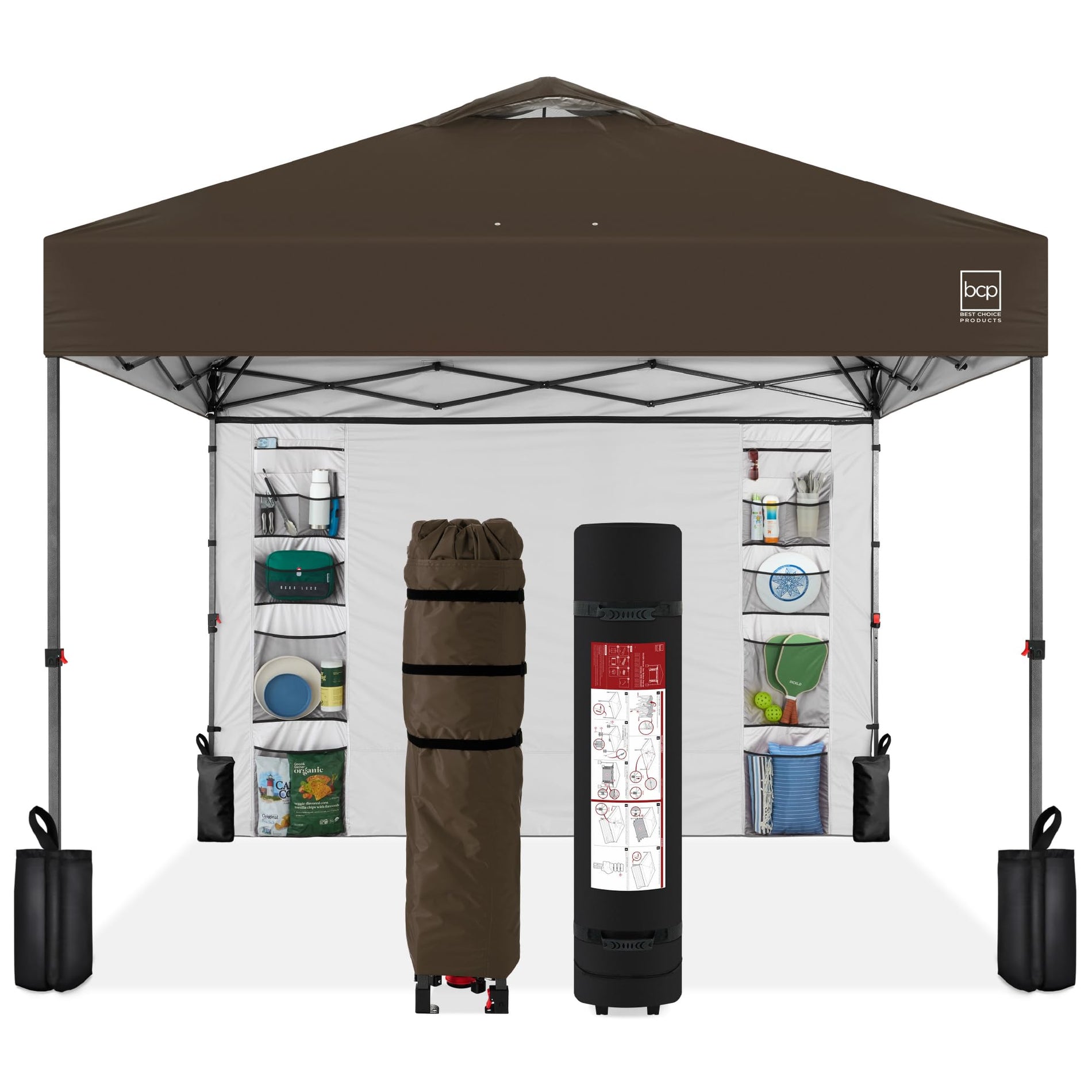 Pop Up Canopy Tent with Side Wall