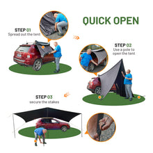 19x9.8 Retractable Vehicle Awning