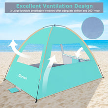 3-10 Person Beach Sun Shelter Tent