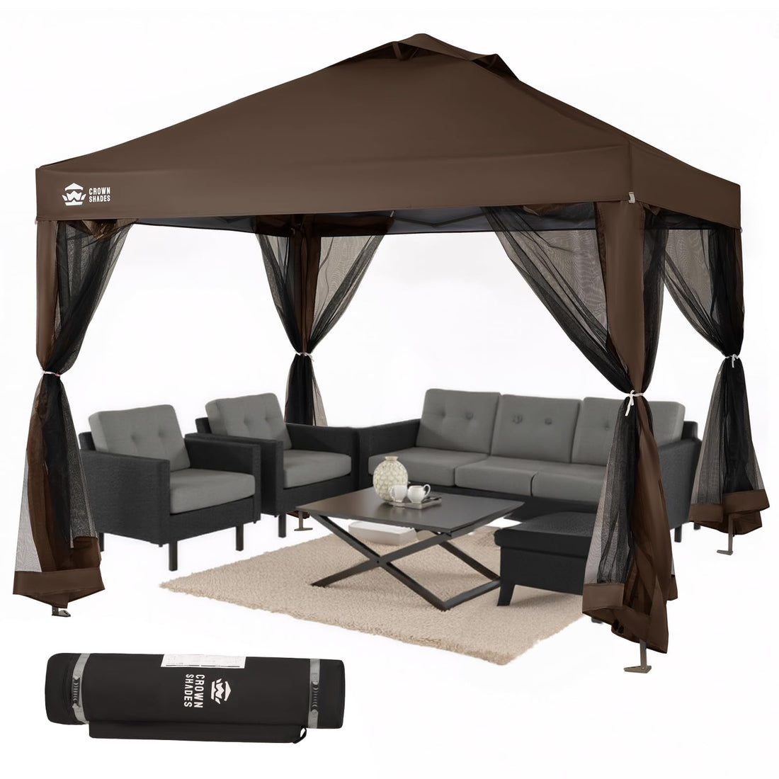 Pop Up Gazebo Canopy with Netting