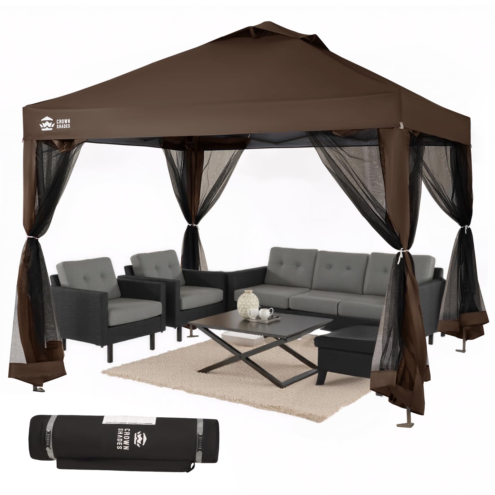 Pop Up Gazebo Canopy with Netting