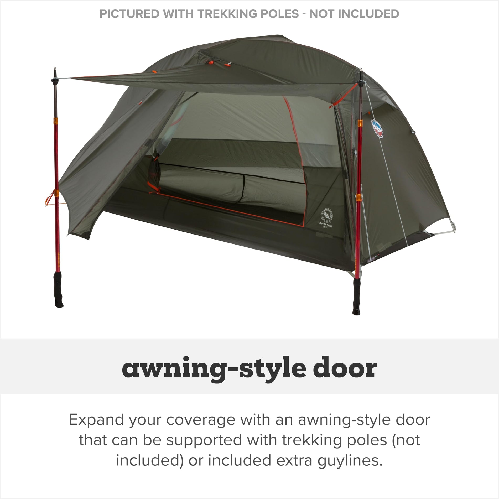 Ultralight 3-Season Backpacking Tent Waterproof