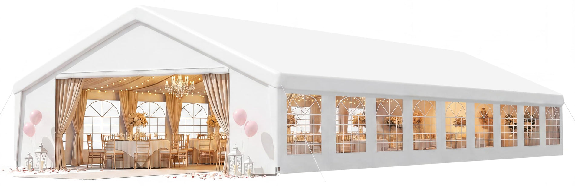 Waterproof Event Canopy Tent with Sidewalls